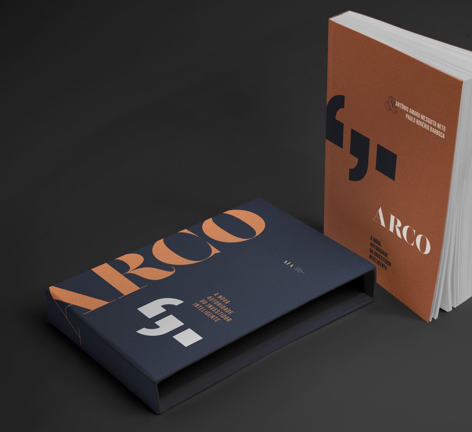 Capa e luva do livro ARCO da AIA, A nova autoridade do investidor inteligente